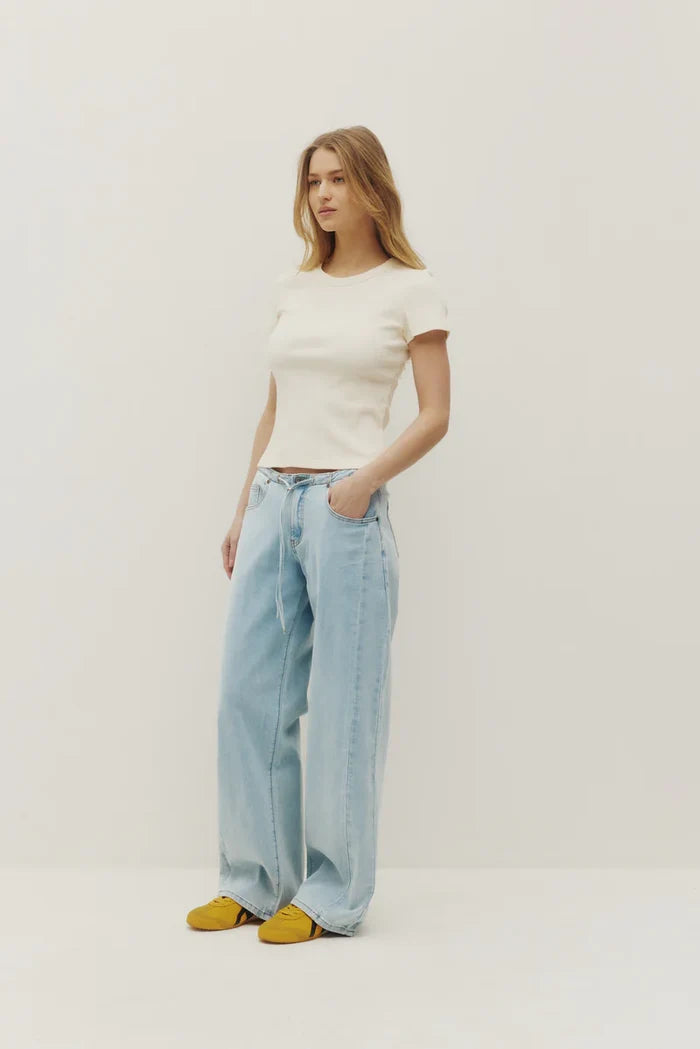 Kuala Tee KWG Rib Tee Ivory