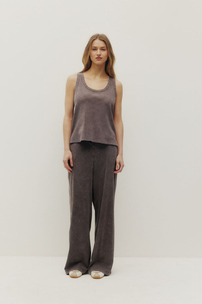 Kuwalla Tee Lia Relaxed Tank Charcoal