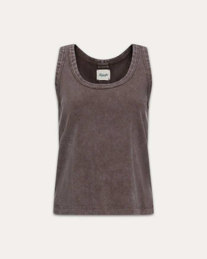 Kuwalla Tee Lia Relaxed Tank Charcoal