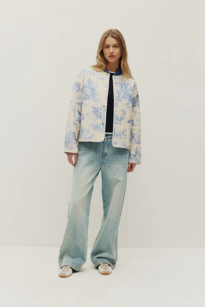Kuwalla Tee Porcelain Quilted Jacket