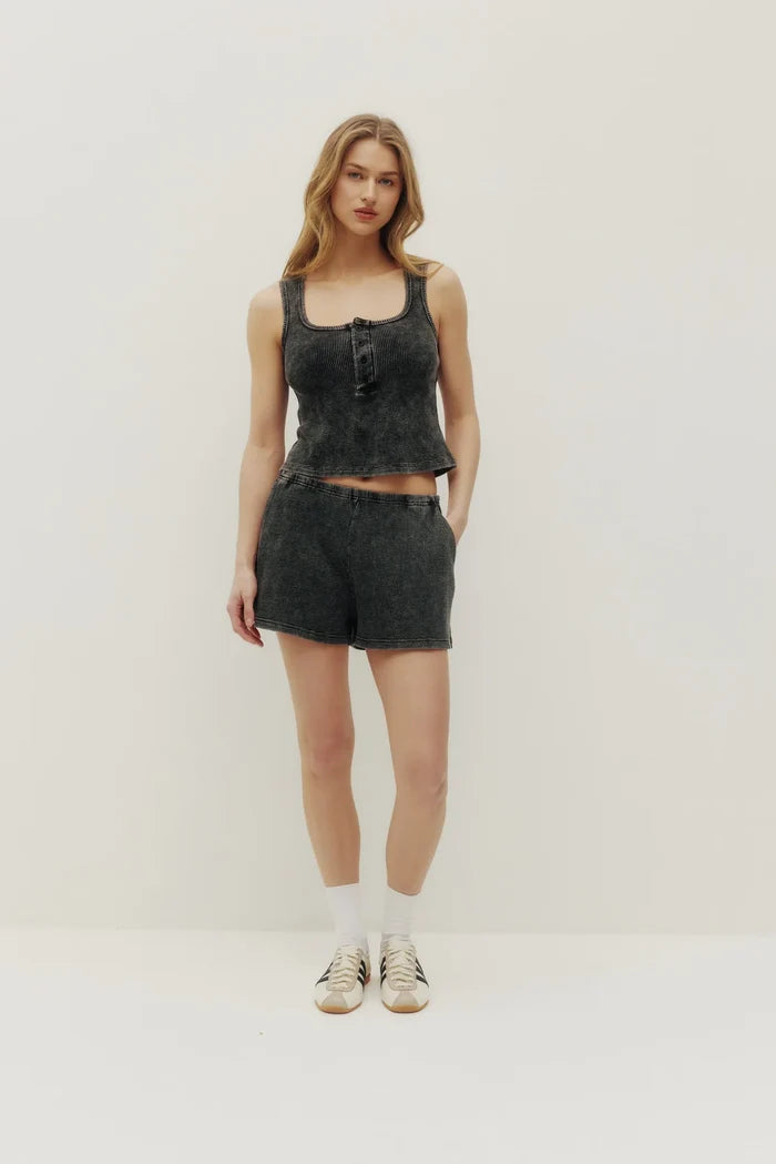 Kuwalla Tee Serena Waffle Henley