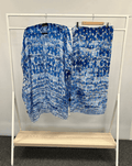 Ladies Abstract Kimono & Scarf/Sarong Combo