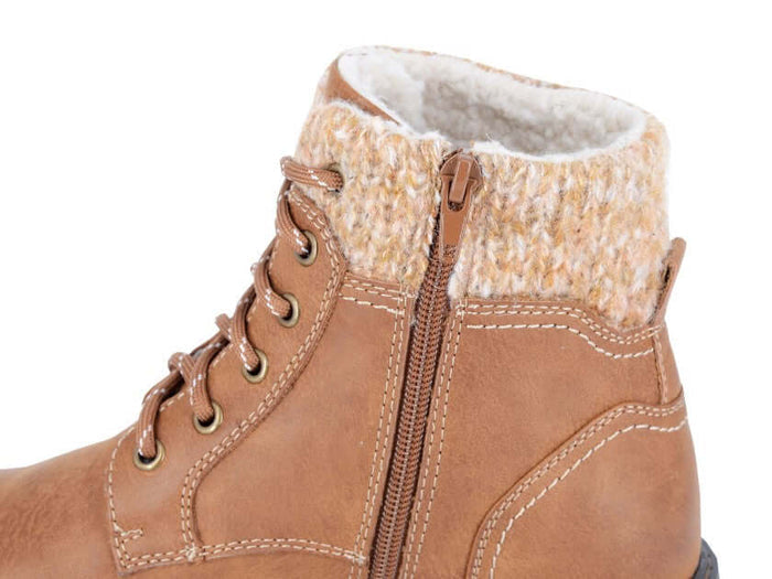 Ladies Camel Winter Boot - Tania