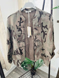 Ladies Casual Camo Jacket