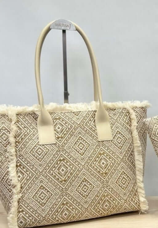 Ladies Geometric Bag Set