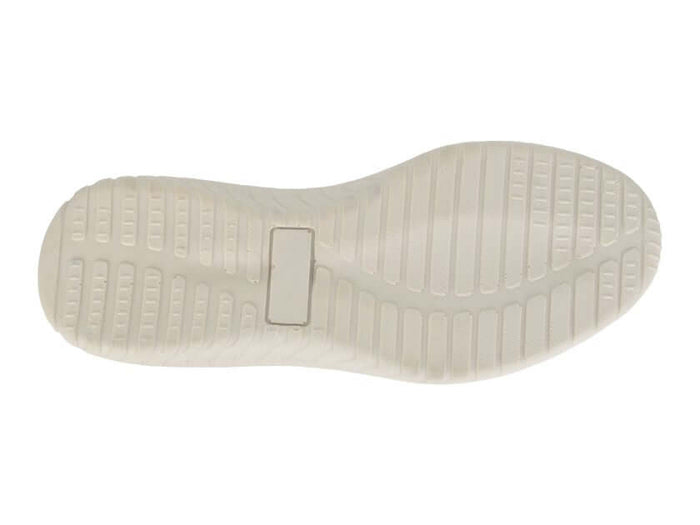 Ladies Grey Textile Mesh Slip on Summer Casual Shoe