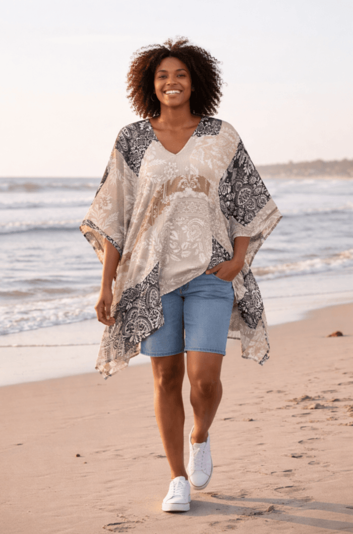 Ladies Kimono & Scarf/Sarong Combos