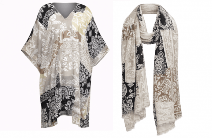 Ladies Kimono & Scarf/Sarong Combos