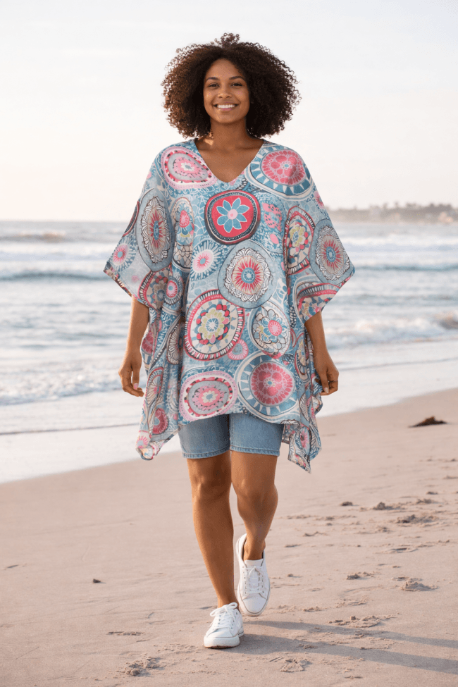 Ladies Kimono & Scarf/Sarong Combos