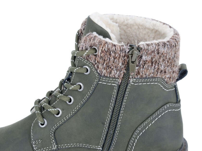 Ladies Olive Winter Boot - Tania