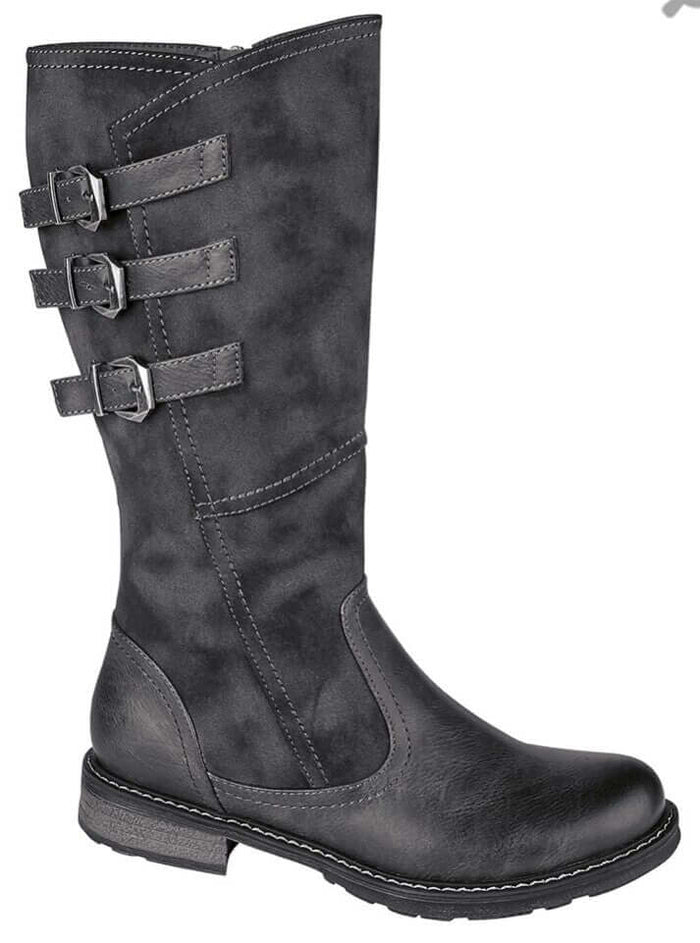 Ladies Tall Black Boot 'Romia'