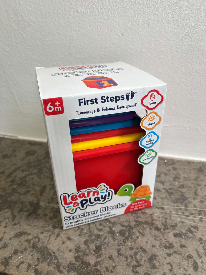 Learn and Play Stacker Blocks
