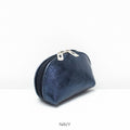 Leather Metallic Coin Purse