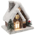 LED Christmas Forest Chalet
