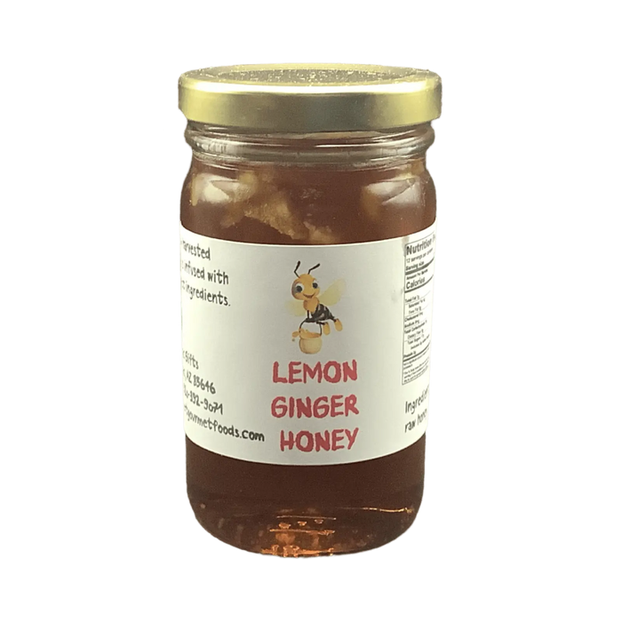 Lemon Ginger – Arizona Desert Honey, 8 oz. - Tubac Gourmet Foods