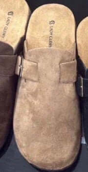 Lizzy Faux Suede Buckle Mule