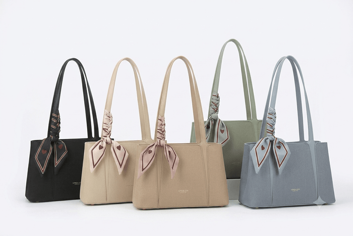 Long & Son London Tote Bag with Scarf