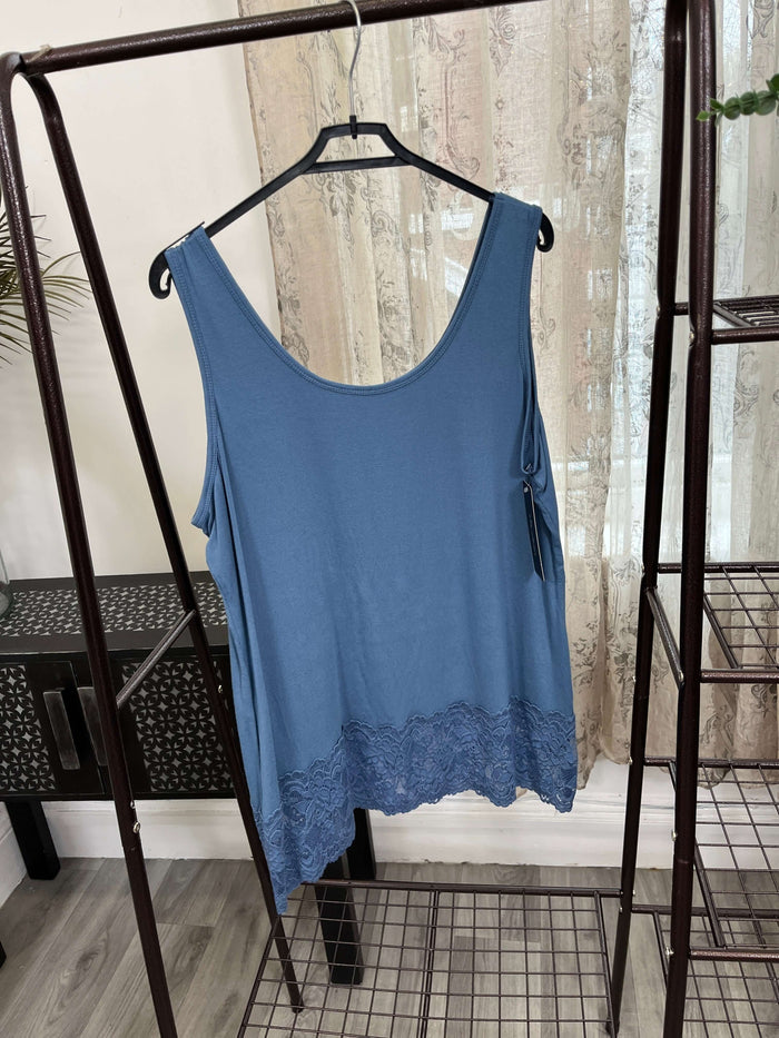 Lucie Lace Detail Vest Top