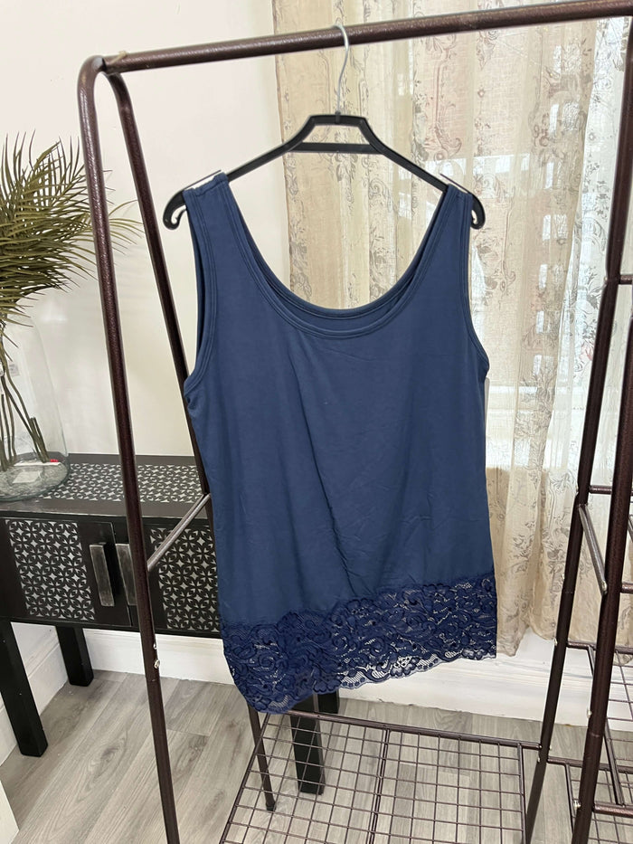 Lucie Lace Detail Vest Top