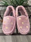 Luna Ladies Pink Star Slipper