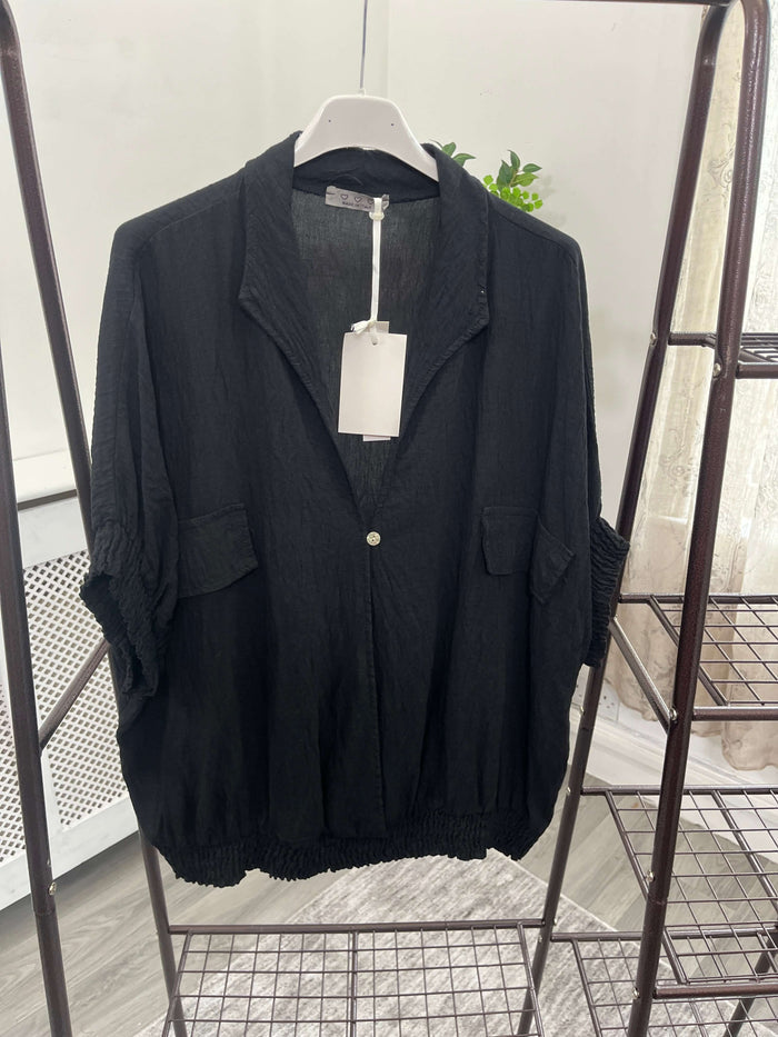 Lydia Bomber Style Ladies Shirt