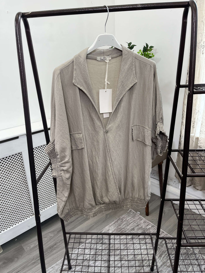 Lydia Bomber Style Ladies Shirt