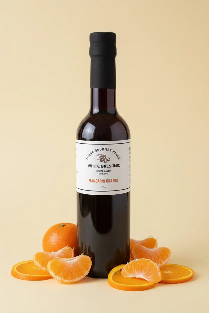 Mandarin Orange White Balsamic Vinegar 375ml - Tubac Gourmet Foods