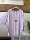Ladies Crepe Batwing Top