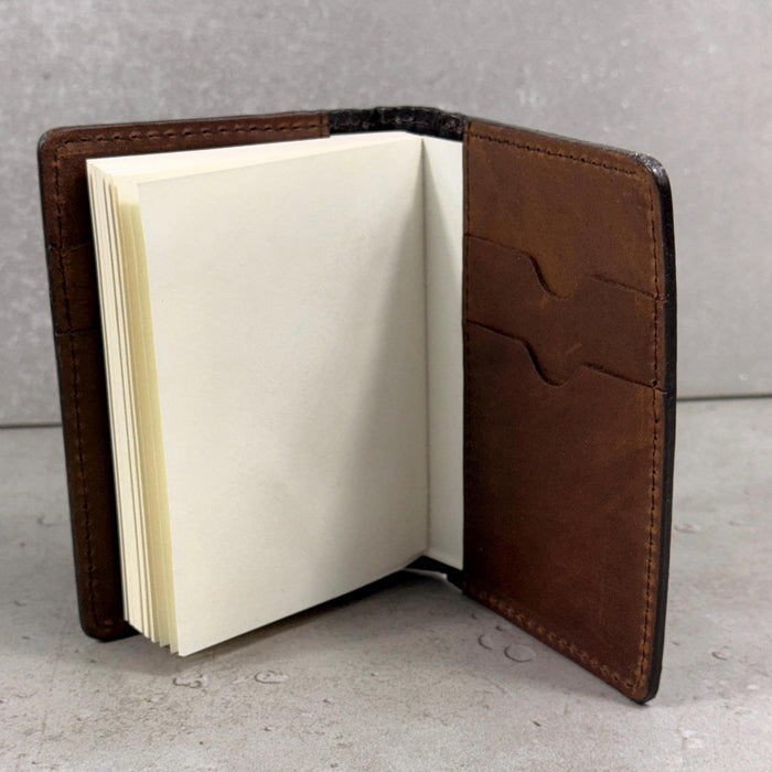 Mini Leather Book Journal – Vintage Style Rustic Diary Cover