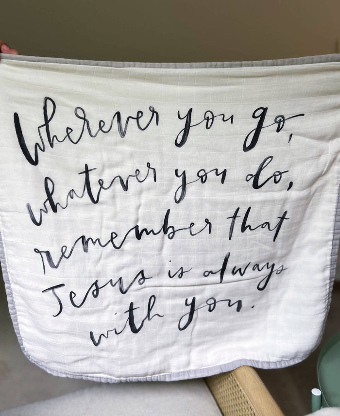 Mini* Trucks/Wherever You Go 8-Layer Bamboo Cotton Muslin