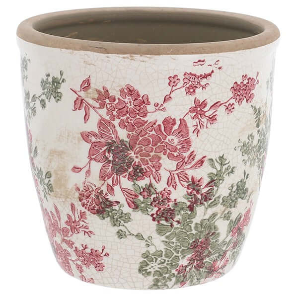 Misty Pink Garden Large Planter