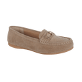 Naxos Ladies Casual Slip on - Taupe