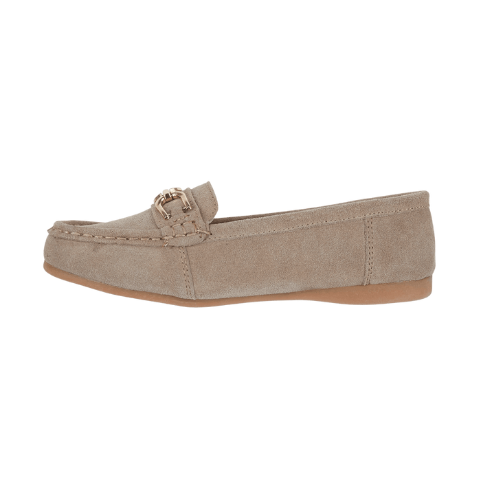 Naxos Ladies Casual Slip on - Taupe