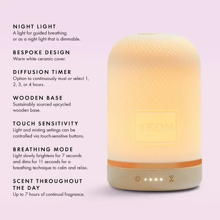 Neom Organics Wellbeing Pod Essential Oil Diffuser