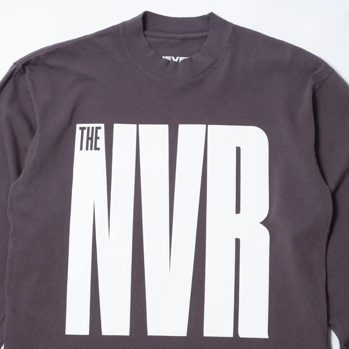 Never Never NVR LS Tee - Plum scrap