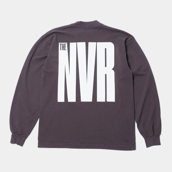 Never Never NVR LS Tee - Plum scrap