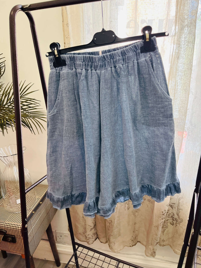 Nia Frill Detail Shorts