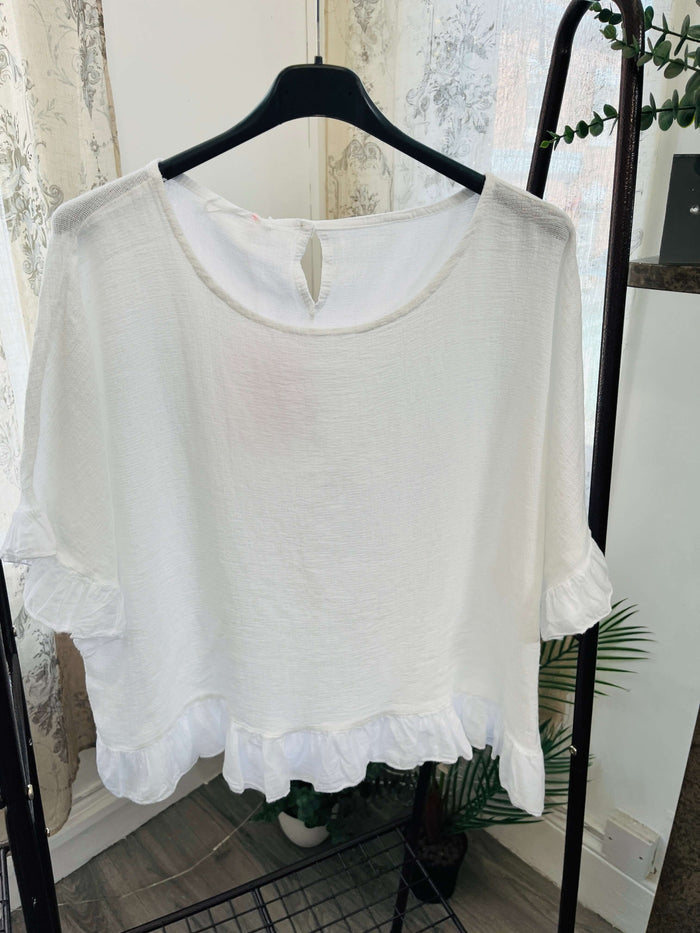 Nia Frill Detail Top