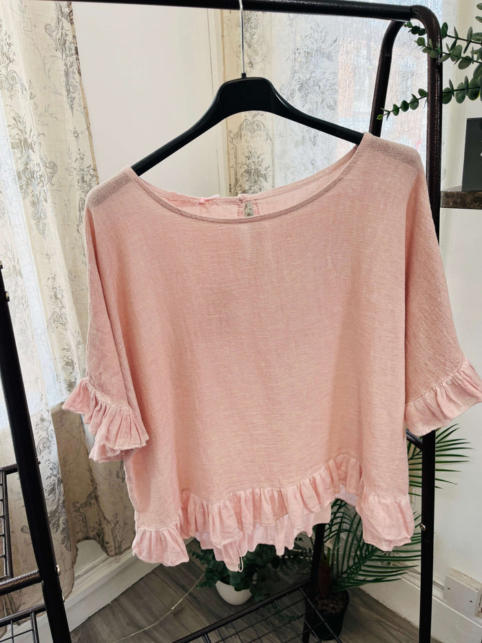 Nia Frill Detail Top