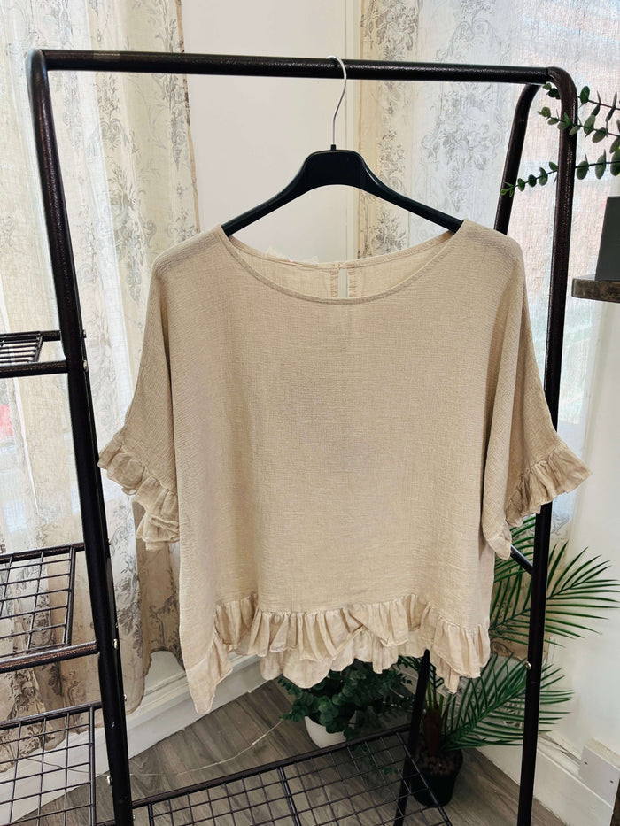 Nia Frill Detail Top