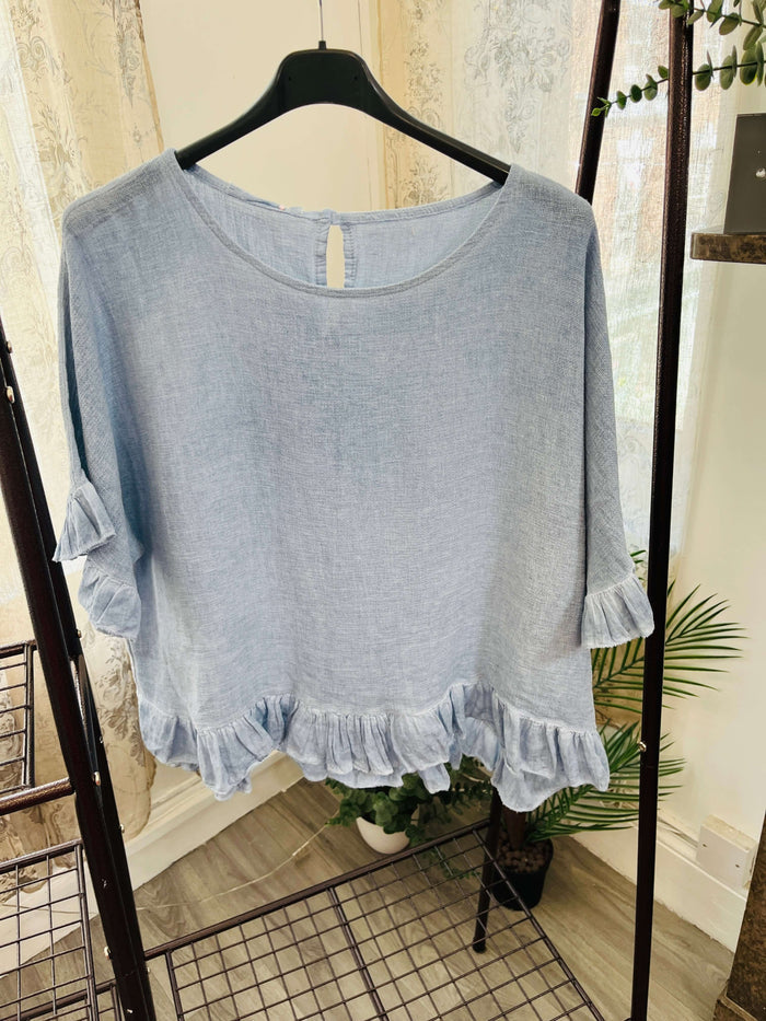 Nia Frill Detail Top