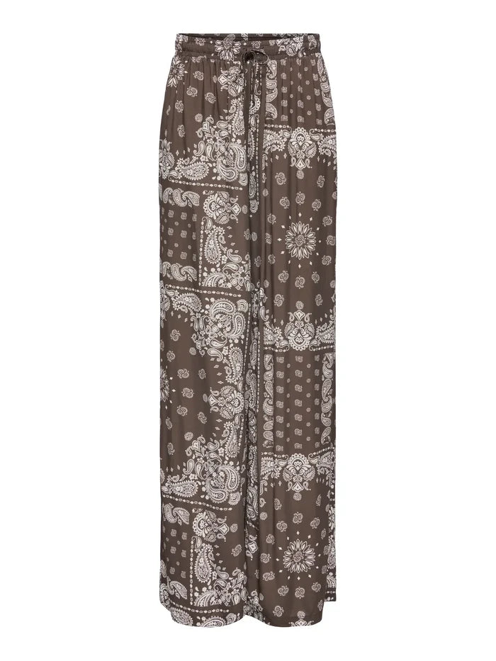 Only Bandana Pant Chocolate Mousse