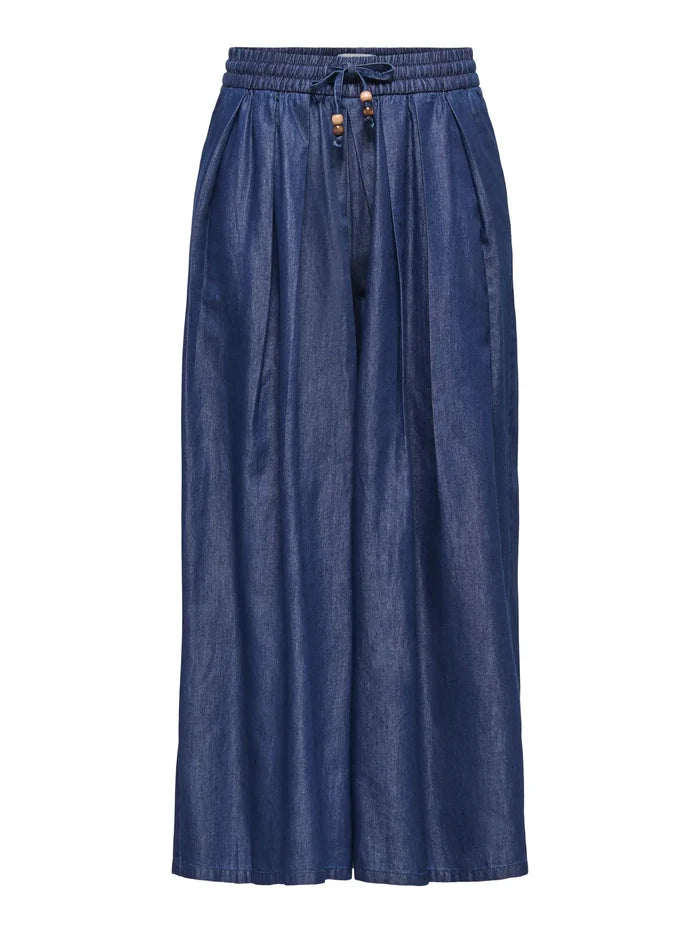 Only Denim Bead Plazzo Pant