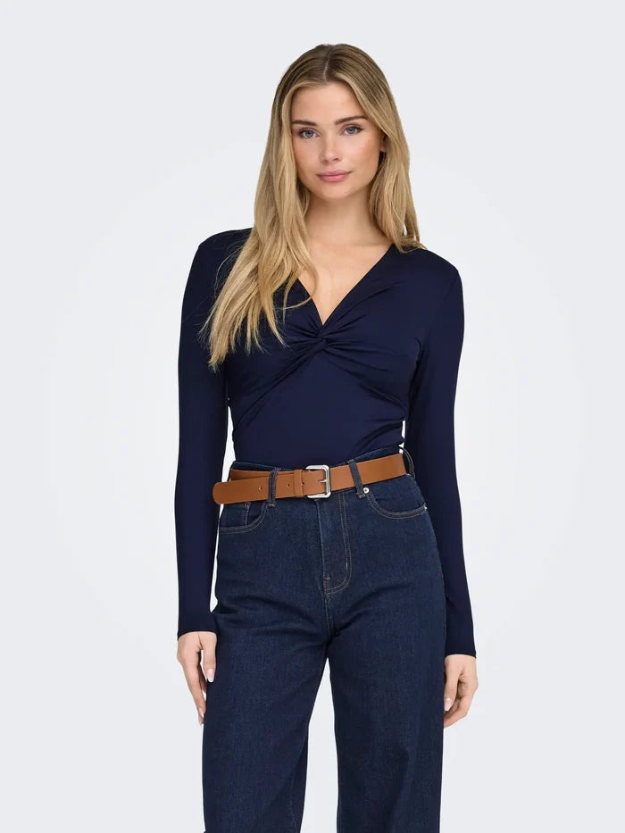 Only Lone Knot Top