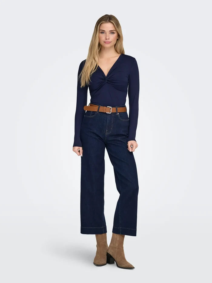 Only Lone Knot Top