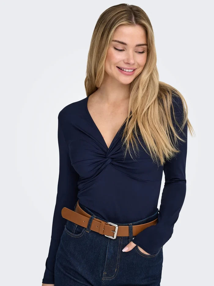 Only Lone Knot Top