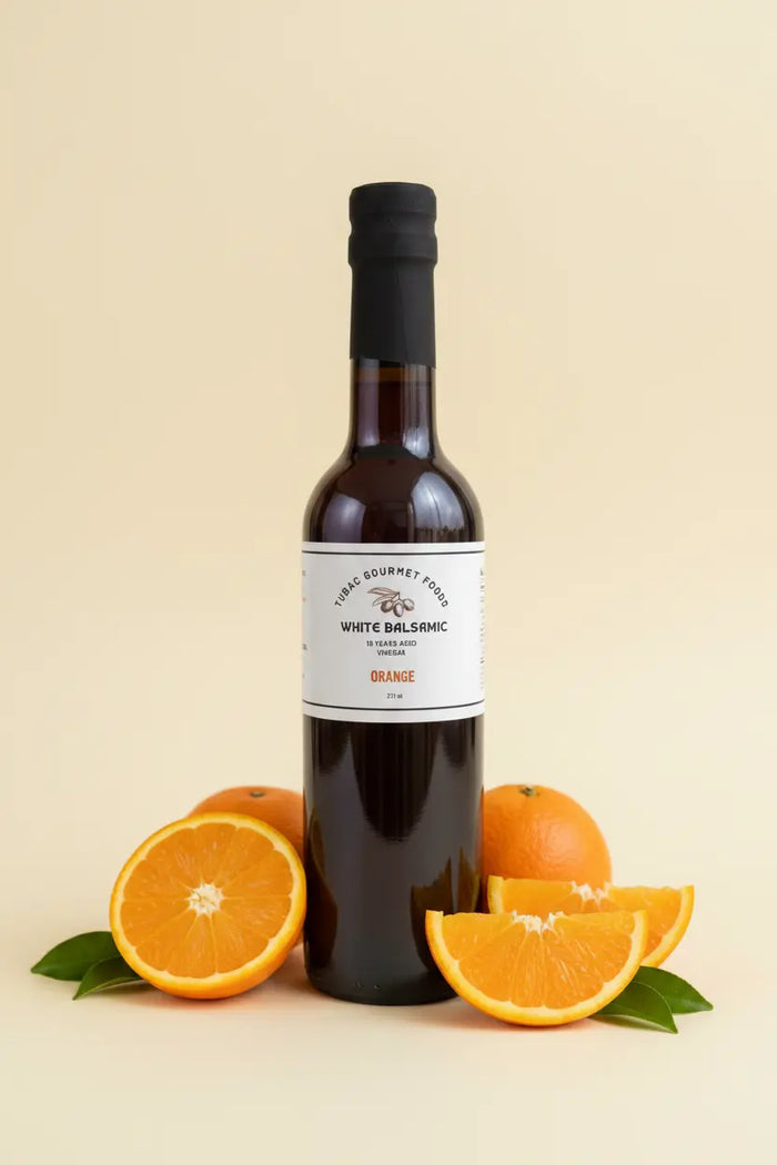 Orange White Balsamic Vinegar 375ml - Tubac Gourmet Foods