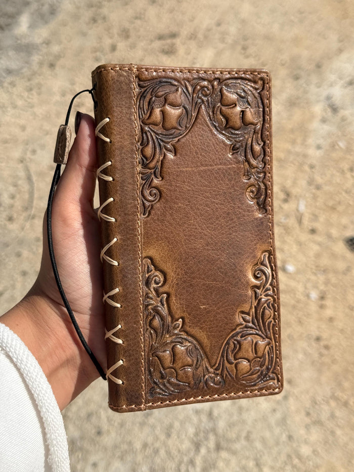 Ostrich Style Leather Wallet Case for Google Pixel