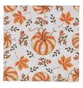 Pack/20 Paper Napkin 16cm - Pumpkin/Berry