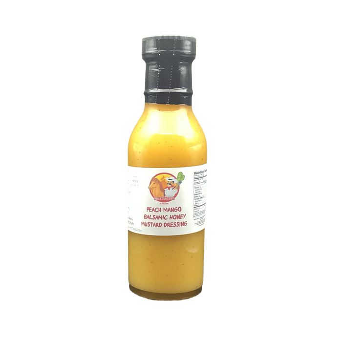 Peach Mango Balsamic Honey Mustard Dressing 12 oz. - Tubac Gourmet Foods